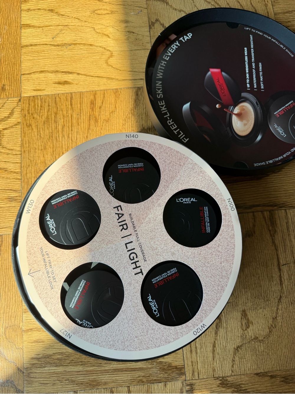 NWT L'Oréal Maybelline Infallible Cushion Foundation 6 shades  PR